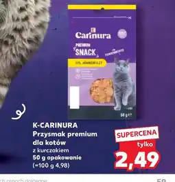 Kaufland Przysmak dla kota K-Carinura oferta