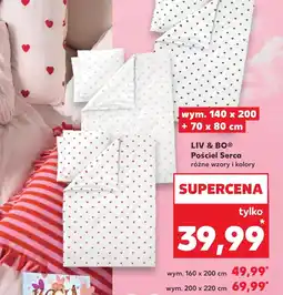 Kaufland Pościel Liv & BO oferta