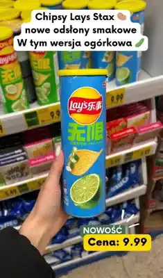 Kaufland Chipsy o smaku limonkowym oferta