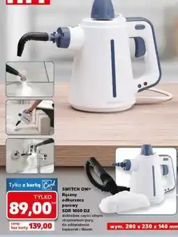 Kaufland SWITCH ON Ręczny odkurzacz parowy SDR 1050 D2 oferta