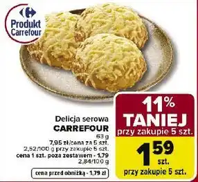 Delicja serowa CARREFOUR