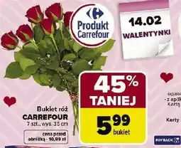 Carrefour Market Bukiet róż oferta