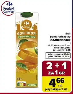 Carrefour Market Sok pomarańczowy CARREFOUR oferta
