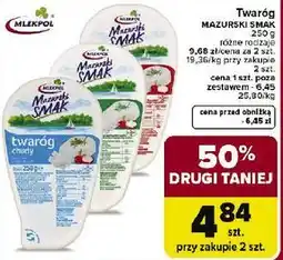 Carrefour Market Twaróg MAZURSKI SMAK oferta