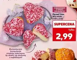 Kaufland Pączek Love z nadzieniem o smaku malinowym oferta