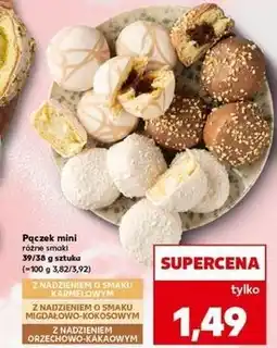 Kaufland Pączek mini, różne smaki (39/13 g, 5 sztuk) oferta