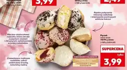 Kaufland Pączek różne smaki (z nadzieniem malinowym, mlecznym z ciasteczkami, o smaku kokosowym) oferta