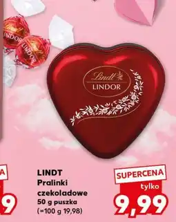 Kaufland LINDT Pralinki czekoladowe 50g puszka oferta