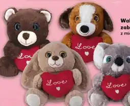 Kaufland Walentynkowa zabawka z miękkiego pluszu (Valentine's plush toy) oferta