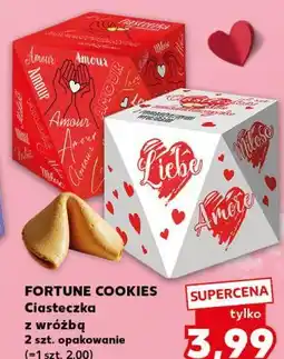 Kaufland FORTUNE COOKIES Ciasteczka z wróżbą 2 szt. opakowanie oferta