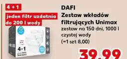 Kaufland DAFI Zestaw wkładów Filtrujących Unimax (jeden filtr uzdatnia do 200 l wody) oferta
