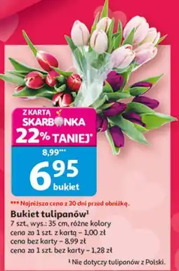 Auchan Tulipany bukiet 35 cm oferta