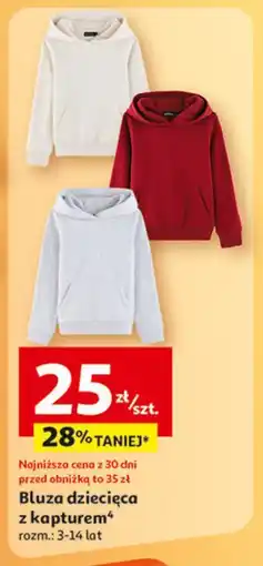 Auchan Bluza dziecięca 3-14 lat oferta