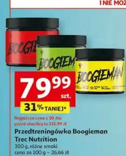 Auchan Odżywka przedtreningowa grejpfrutowo-limetkowa Trec Boogieman oferta