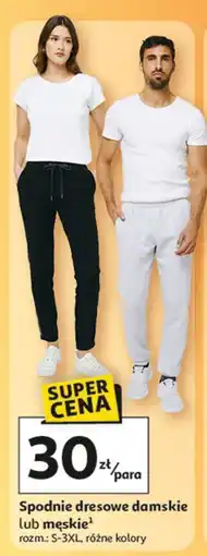 Auchan Spodnie dresowe s-3xl Inextenso By Auchan oferta