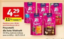 Auchan Karma dla kota z pasztetem Vitakraft Cat Yums oferta