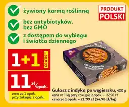 Auchan Gulasz z indyka po węgiersku Indykpol oferta