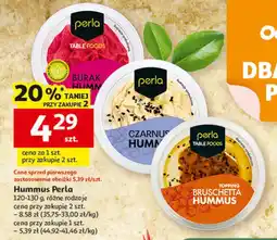 Auchan Hummus topping Perla oferta
