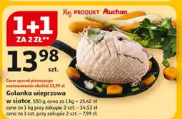Auchan Golonka wieprzowa w siatce oferta