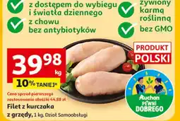 Auchan Filet z kurczaka grzędy wędzony Auchan Pewni Dobrego oferta