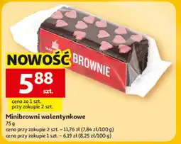 Auchan Brownie walentykowe oferta