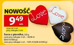 Auchan Serce z piernika oferta