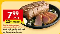 Auchan Tuńczyk wędzony na zimno - polędwica oferta