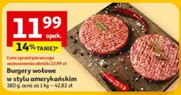 Auchan Burger w stylu amerykańskim oferta