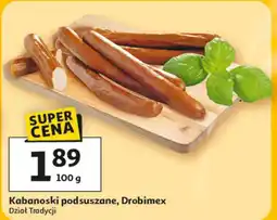 Auchan Kabanos podsuszony Drobimex oferta