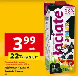 Auchan Mleko junior 3.8% Łaciate oferta
