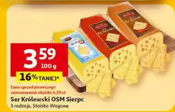 Auchan Ser królewski light Sierpc oferta