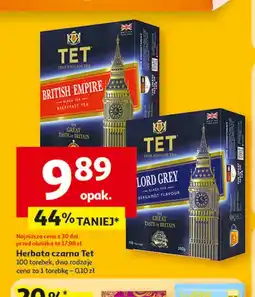 Auchan Herbata Tet Lord Grey oferta