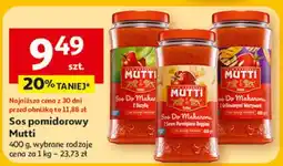 Auchan Sos z grillowanymi warzywami Mutti oferta