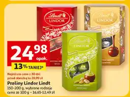 Auchan Bombonierka pistacchio Lindt Lindor oferta