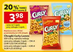 Auchan Chrupki light Lorenz Curly oferta