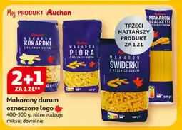 Auchan Makaron spaghetti durum Auchan Różnorodne (Logo Czerwone) oferta