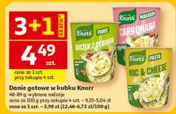 Auchan Makaron mac & cheese Knorr oferta