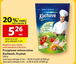 Auchan Przyprawa do potraw Kucharek oferta