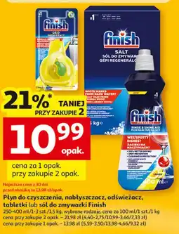 Auchan Odświeżacz do zmywarki zawieszka cytryna i limonka Finish oferta