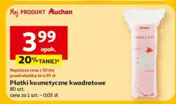 Auchan Płatki kosmetyczne Auchan Baby oferta