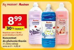 Auchan Płyn do płukania soft & perfume talco Auchan Różnorodne (Logo Czerwone) oferta