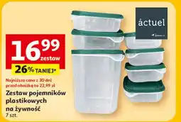 Auchan Pojemniki do żywności Actuel oferta