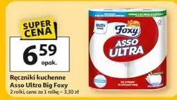 Auchan Ręcznik papierowy Foxy Asso Ultra oferta