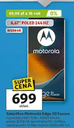 Auchan Smartfon edge 50 fusion Motorola oferta