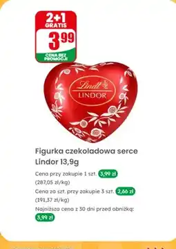Dino Czekoladowa figurka serce Lindor oferta
