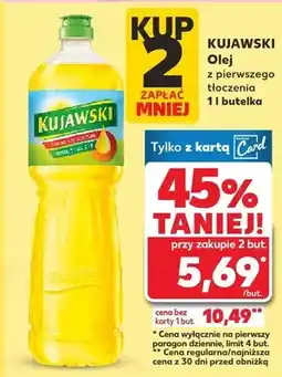 Kaufland Olej z pierwszego tłoczenia oferta