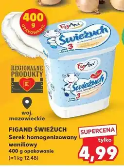 Kaufland Serek homogenizowany waniliowy oferta