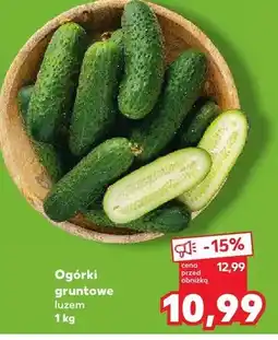 Kaufland Ogórki gruntowe luzem oferta
