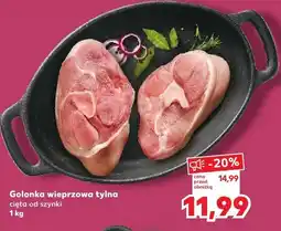 Kaufland Golonka wieprzowa tylna cięta od szynki oferta