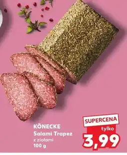Kaufland Salami Tropez z ziołami oferta